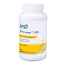 Klaire Labs SFI Health Eicosamax 1000 TG Fish Oil - 1000 mg EPA/DHA per Soft Gel, Ultra Pure Omega-3 Fish Oil Pills - Kestävästi lähde - Natural Lemon Flavor for No Fishy Burps (60 Softgels)