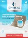 SilverSeal Burn and Wound pukeutuminen ... Hydrogel pads with X- Staattinen Silver...