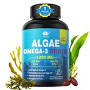 Omega 3 Fish Oil Softgels DHA 720mg EPA 360mg, Vegan Algae Science 2:1 suhde aivojen silmän, kasvi perustuu kestävästi lähdettiin Omega 3 täydentää, Fish Oil Alternative 1200mg, Ei Fish Taste, 120Cts