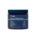 Trace Minerals Stressi-X Magnesium, 350 mg - Powder Magnesium täydennysosa tukea lihasten rentoutumista & Recovery - Restful Sleep Support Mineral Supplement - Lemon Lime Flavor, 7,9 oz (50 tarjoilua)