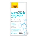 Maa Life Verisol Collagen Peptides Tabletit - Vähentää syvyys W[KB2] ripsiä & parantaa ihon Elastisuus-90 Tabletit-sisältää A-vitamiinia & C - Kollageenijauhe naisille ja miehille - Boost Skin Collagen 60%