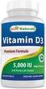 Best Naturals D3-vitamiini 5000 IU 360 Softgels