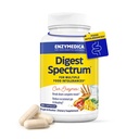 Enzymedica Digest Spectrum, Advanced Dgestive Enzymes for Women and Men, Tukee digestiota ja useita ruoka-intoleransseja, Nopea-Acting Formula for Gas and Bloating Relief, 240 kapselia