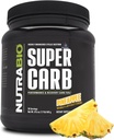 NutraBio Super Carb, Hiilihydraatti Powder with Cluster Dekstrin & Electrolytes, Advanced Carb Supplement Powder for Treenout Polttoaine, Suorituskyky ja lihasten Recovery, Syklinen Dekstrin, Ananas, 30 Sv