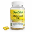 Greenfield Nutritions - Halal Black Seed Oil (Nigella Sativa), Support Immunomy System, Dgestive System, ja joints Health, 90 nestemäiset kasvikset kapselit