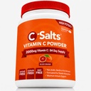 C-paltit C-vitamiinia Powder täydennysosa - 100% Pure suuri annos puskuroitu C-vitamiinia jauhe immuuni tukea - Luomu, sokeriton, vegaaninen, ei-GMO, vatsa-ystävällinen, veren Orange 8oz