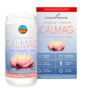 CalMag 2:1 Korkea imeytyminen Kalsium Magnesiumsilikaattijauhe täydentää stressin lievittämiseen, ja uni, kalsium täydentää luun terveyteen, sitruunan vadelma maku 16.5oz (Pakkaus 1)