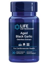 Life Extension Ikääntynyt musta valkosipuli, Heart Health Support Supplement, Verenpaine Health Support, Cholesterol Health Support, Once-Daily, Gluteeniton, Kasvissyöjä, Ei-GMO, 30 kapselia