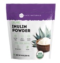 Kate Naturals Inulin Powder Organic from Blue Agave (8oz) Liukoinen Prebioottikuitu kahville, jogurtti & smoothies