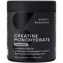 Urheilu Tutkimus Creatiini Monohydraatti - Gain Lean Muscle, parantaa suorituskykyä ja voimaa ja tukea harjoitus Recovery - 5 g Micronized Creatiini - 10.58 oz