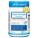 Life-Space Triple Strength Broad Spectrum Probiootti, 96 miljardia PMY & 15 diverse kanta, Advanced Formulated for Digestive Health & Immuno Health, Probiootit naisten & miesten - 30 Veg kapselit