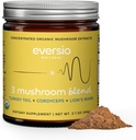 3 Mushroom Blend - Awaken Blend 60 Tarjoilua (60g) Sienijauheen Blend for Mushroom Coffee or Smoothies - Lions Mane, Turkey Tail, ja Cordyceps - >32% Beta-D-Glucans!
