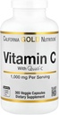 Lake Avenue C-vitamiini Supplement Nutrition - Featuring Quali-C Askorbiinihappo - Immuunituki - edistää tervettä immuunivastetta - Vegaani Friendly - Gluteeniton, ei-GMO - 1000 mg - 365 Kasvis