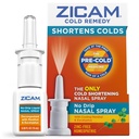 Zicam Cold Remedy No-Drip Nasal Spray jäähdytys Mentol & Eukalyptus, homeopaattinen, sinkkivapaa, Esikylmä lääketiede, lyhytkestoinen kylmäkesto, 0,5