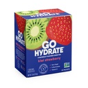 GoHydrate Instant Hydration Powder Packets - Alhainen natrium Elektrolyytit Drink Mix - Natural Hydration Support, sokeriton Elektrolyytti makujauhe Drink D-vitamiini, 30 pakkausta, Kiivit Strawberry