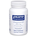 Pure Encapsulations Ubiquinol- QH - 200 mg Ubikinoli - Aktiivinen Coenzyme Q10 - Heart Health & Energy Metabolia Support* - Antioksidanttilisä - 60 Softgel-kapselia