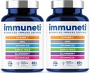 Immuuni - Advanced Immune Defense, 6-in-1 Tehokas Blend C-vitamiini, D3-vitamiini, Sinkki, Vanhimmat, Valkosipulin sipuli, Echinacea - 2 Pack - tukee yleistä terveyttä