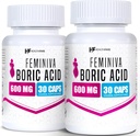 Healthfare Feminiva Boric Acid Suppositories ... 2-pakkaus...30 Vaginal Suppositories...