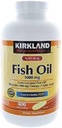 Kirkland Signature Fish Oil 1000 mg., 400 Softgels (3 pakkaus)