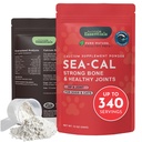 Animal Essentials Seaweed Calcium - Supplement for Dogs and Cats, High Digestibility, Pure Clean Iceland Seaweed Calcium, Vapaa lyijyä ja hormoneja, Lab Tested, Magnesium - 12 Oz (Pack of 1)