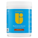 Universal U Replenish & Restore Powder, Hydration & Recovery, Edistää lihasten korjaus ja kasvu, Custom Dosing, L-Lysine, L-Glutamiini, L-Tryptofaani, Ei tekoaitoja makuja, 30 tarjoilut (Mango Twist)