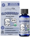 Legendairy Milk Organic Elderberry Drops - Vauva Multivitamiinia Echinacea, C-vitamiinia ja Sinkkiä immuuni tukea - Ihanteellinen vauvoille & Toddlers, ei-GMO - 30 Tarjoilut