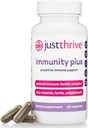 Just Thrive Immunity Plus - Vegan Gut Health ja Immuunituki täydentää lapsille ja aikuisille, 60 kapselia