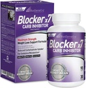 BioGenetic Labs Carb Blocker X7 - Valkoinen Munuaisten Bean Huijari pilleri - Keto-ystävällinen - Carb Blocker pillereitä naisille ja miehille - ruokahalua suppressantti säilyttää ihanteellinen kehon paino (90 kapselia)