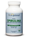 BioOptimal Organic Spirulina Tablets - Organic, non-GMO, Ei lisäaineita tai täyteaineita - 500 mg Premium Quality Ravintolisä vitamiineja, Minerals, & Antioksidantteja (240 tablettia)