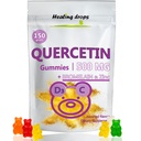 Kvarcetiini ja bromelaiini Gummies - C-vitamiini + sinkki + D3-vitamiini - Quercetin 500 mg Gummies lapsille ja aikuisille (1)