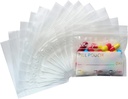 Serfeymi Pill Bags for Travel Pill Pouch Organizer Pakkaus 120 BPA Ilmainen 3 x 2,75 tuumaa Reusable Pill Poches for Medicine with Write on Label & Zipper Seal Waterproof AM PM Pill Baggies for Supplements