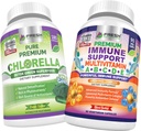 TUOREET TERVEYDENHUOLTO Klorella ja Immuunin tuki Multivitamiini - Bundle