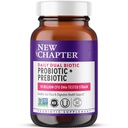 Uusi luku Daily Dual Biotic Probiootti + Prebiootti Digestion & Microbiome Health, 100% Vegan, soijaton, ei-GMO, 60 Count (2 kuukauden tarjonta)