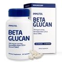 Immutol Immune Support Supplement 750 mg Beta Glucan 1,3 1,6 - Natural Ingredients, High Potency Boost Immuniteetti ja yleinen hyvinvointi, 60 kapselia (60)