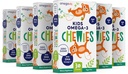 Omega 3 Gummies - Ultra-High DHA Pureskeltava Gel Gummy - lapsille tukee aivot ja silmät terveys - Sokeriton luonnon hedelmä maku - lapset Omega 3 kalaöljy Gummies (6 Pack)