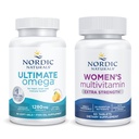 Nordic Naturals Starter Pack - Naisten monivitamiini Extra vahvuus, Ultimate Omega