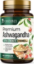 Ashwagandha lisäravinteet - 2100mg Ashwagandha kapseli naisille ja miehille, luonnollinen antioksidantti tuki, Ashwa juuriuute, extra vahvuus Rauhallinen tuki Black Pepper, Vegan & Gluteeniton - 60 kapselia