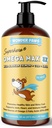 Wonder Paws Fish Oil for Dogs - Omega 3 koiralle Alaskan Salmon, Turska & Krill Oil - EPA DHA rasvahapot - vähemmän vuodatus & kutina - iho, nivelet, Immuuni & Heart Health - Liquid Supplement (16 oz)