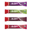 CLIF BLOKS - Energy Chews - 4 Flavor Variety Pack - Ei-GMO - Kasvipohjaiset elintarvikkeet - Nopeat karbit pyöräilyyn ja Juoksemiseen - Harjoitus Välipala (2.1 Ounce Packet, 12 Count)