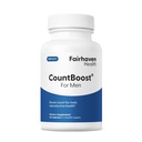 Fairhaven Health CountBoost for Men Optimal Count and Volume Mies Hedelmällisyys täydentää - Pre-Conception Nutrition for Hän - Ashwagandha, C-vitamiini ja CoQ10-60 kapselit
