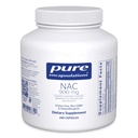 NAC 900 mg - N- Acetyl Cysteine Amino Acid Supplement for Lung & Immunosupport, Liver & Antioxidants* - 240 kapselia