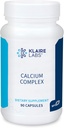Klaire Labs Calcium Complex - Sertifioitu BSE-vapaa kalsium Mikrokiteinen hydroksiapatiitti & sitraatti ja Fosfori (90 kapselia)