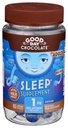 Good Day Chocolate Melatoniini aikuisille [80 Count ] - Reilun kaupan non-GMO-suklaa kamomilla ja melatoniini 1 mg - Aikuisten melatoniini, aikuisten luonnollinen uniapu täydentää