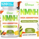 Sublingual NMNH 500 mg (Dihydronikotinamidi Mononukleotidi) (120 Servings, NMNH 500 mg per Serving) NAD täydentää Boost NAD tasot kuin We Ikä, anti-aging, energia, immuniteetti, Focus - 120 Count