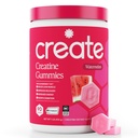 Luo Creatiini Monohydraatti Gummies for Men & Women - Boost Focus, Strength, and Endurance, Anti-Melting Formula, Vegan, Gluteenittomat, ei-GMO, 1,5 Gram Creatiini per Gummy (Watermelon, 90 t)