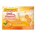 Emergen-C 1000 mg C-vitamiini Immuunitukijauhe Tangeriini 30CT sisältää sinkkiä, Mangaania, 7 B-vitamiinia ja elektrolyyttejä takaisin kouluun Essentials