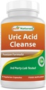 Best Naturals Uric Acid Cleanse Vitamiinit miesten ja naisten - 90 kasviskapselit (90 Count (Pack of 1))