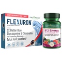 Puhtaus Tuotteet Flexuroni Joint Formula + B-12 Energy Melt Flexuroni (Krill Oil, Alhainen molekyylipaino Hyaluronihappo, Astaksantiini) - B12 Energiasulatus (Metyylikobalamiini B12, D3-vitamiini, Biotiini +More)