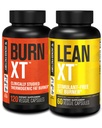 Jacked Factory Burn-XT Kliinisesti tutkittu rasvanpolttaja & painon menetys täydentää - ruokahalua Suppresent & energia Booster (120 kapselia) & Lean-XT kofeiinivapaa rasvanpolttaja (60 kapselia)