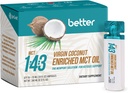 MCT 1:43 Oil from Organic Coconuts - Fatty Acid Fuel for Complete Healthy Coverage 
